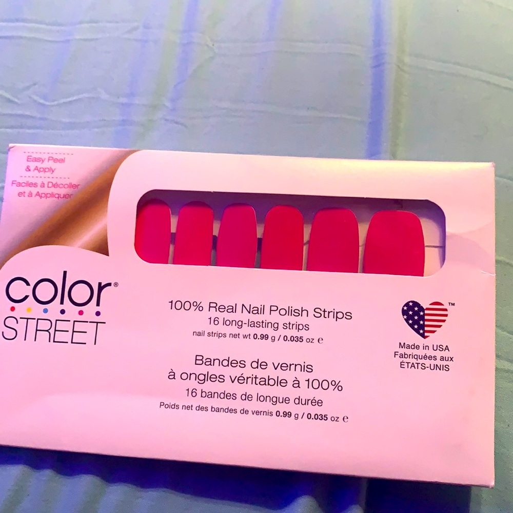 Color street nail set up